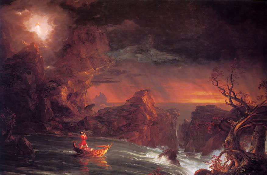 The Voyage of Life Manhood painting - Thomas Cole The Voyage of Life Manhood art painting